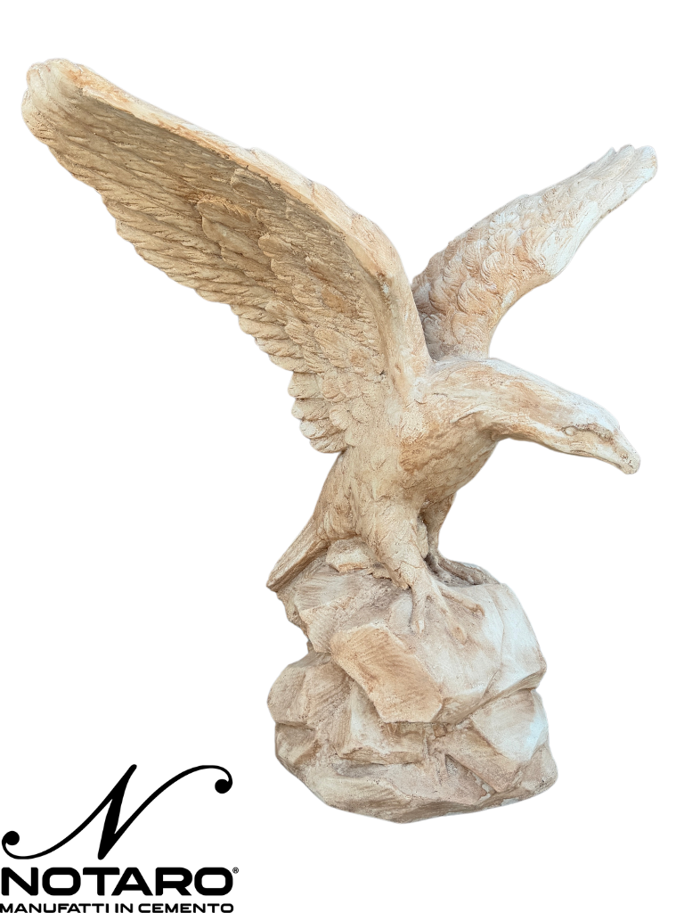Aquila Gigante In Cemento - Notaro Manufatti