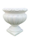 Vaso Ciano - Bianco - Notaro Manufatti
