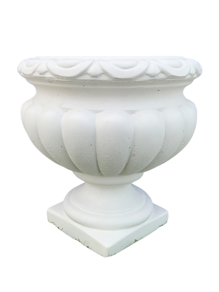 Vaso Ciano - Bianco - Notaro Manufatti