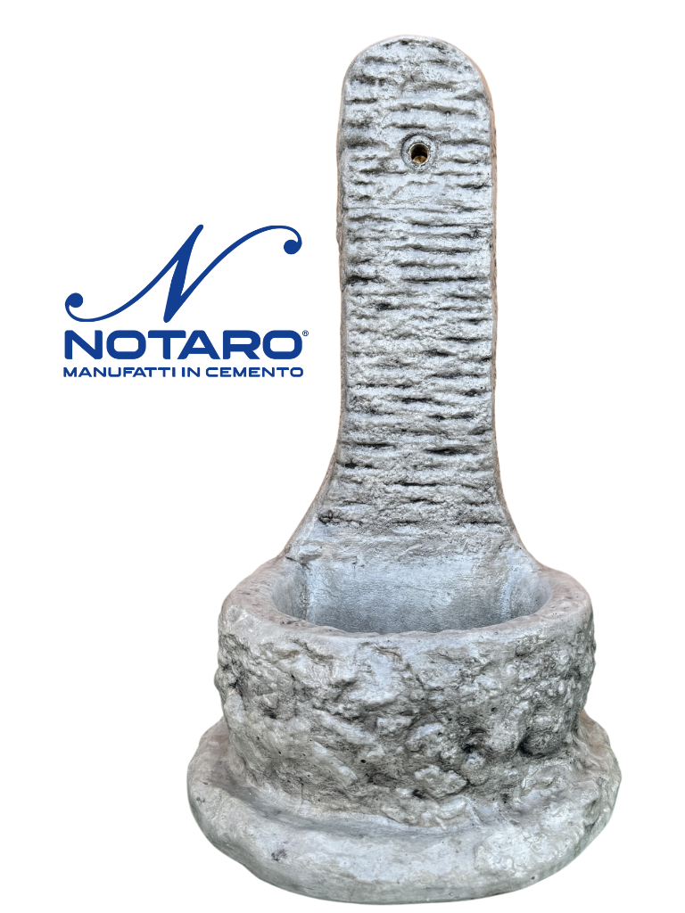 Fontana a Colonna Elodie Anticata Grigia - Notaro Manufatti