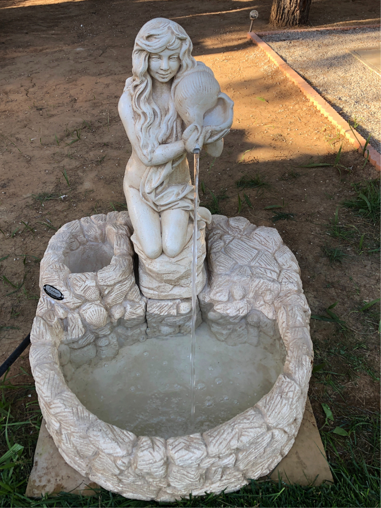 Fontana Laghetto Piccolo con Porta Vaso - Notaro Manufatti