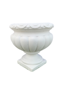 Vaso Ciano - Bianco - Notaro Manufatti