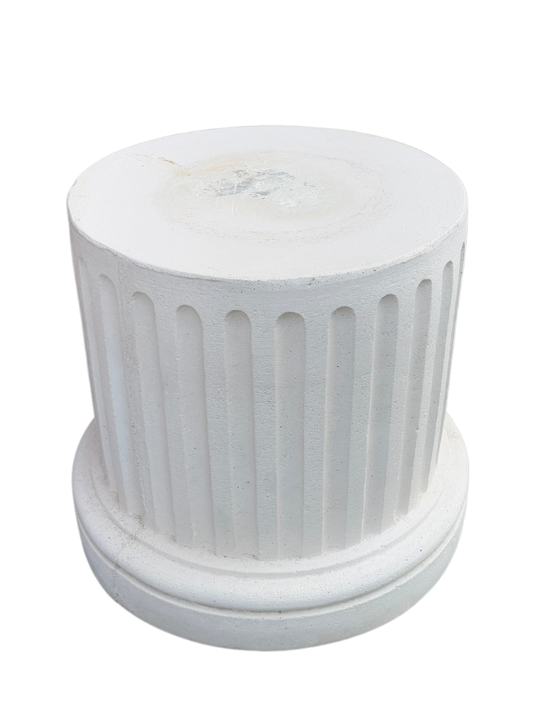 Base Aurea Tonda Gigante - Bianco - Notaro Manufatti