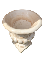 Vaso Ciano Gigante Anticato Marrone - Notaro Manufatti