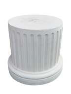 Base Aurea Tonda Gigante - Bianco - Notaro Manufatti