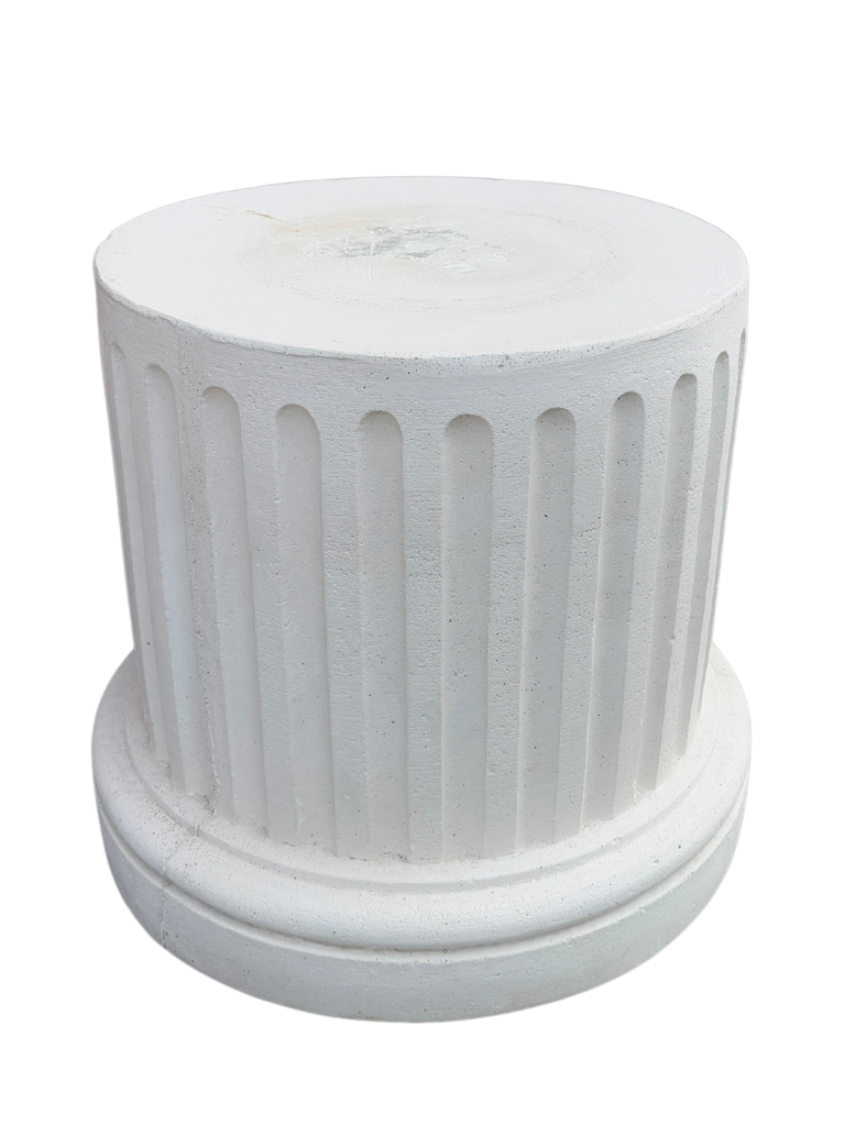 Base Aurea Tonda Gigante - Bianco - Notaro Manufatti