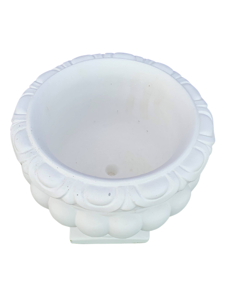Vaso Ciano - Bianco - Notaro Manufatti