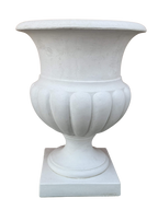 Vaso Ciano Gigante - Bianco - Notaro Manufatti