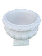 Vaso Ciano - Bianco - Notaro Manufatti