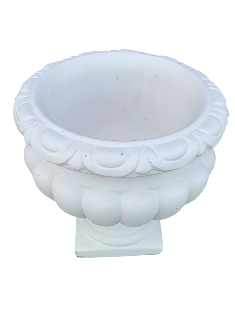 Vaso Ciano - Bianco - Notaro Manufatti