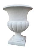 Vaso Ciano Gigante - Bianco - Notaro Manufatti