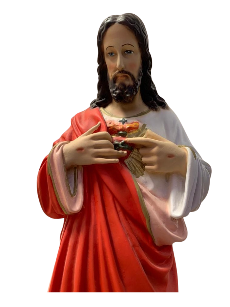 Sacro Cuore – statua religiosa in vetroresina - Notaro Manufatti