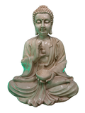 Buddha Gigante Anticato Beige - Notaro Manufatti