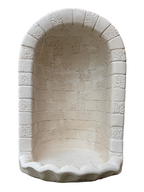Nicchia o Cupola Modello Conchiglia - Bianco - Notaro Manufatti