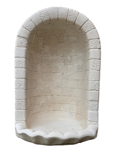 Nicchia o Cupola Modello Conchiglia - Bianco - Notaro Manufatti