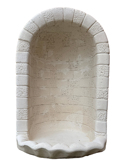 Nicchia o Cupola Modello Conchiglia - Bianco - Notaro Manufatti