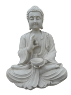 Buddha Gigante - Bianco - Notaro Manufatti