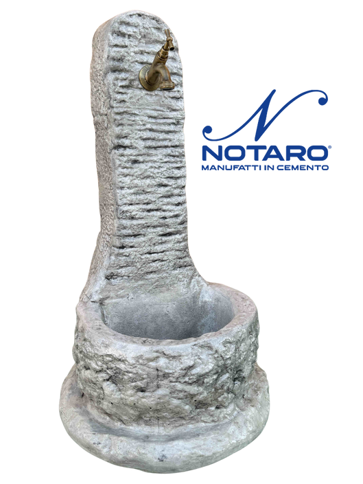 Fontana a Colonna Elodie Anticata Grigia - Notaro Manufatti