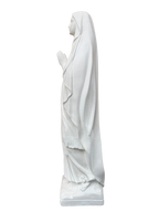 Madonna Lourdes 80 cm - Bianco - Notaro Manufatti