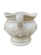 Vaso Sofi' Ovale Anticato Beige - Notaro Manufatti