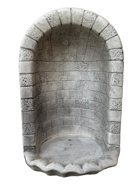 Nicchia o Cupola Modello Conchiglia Anticata Grigia - Notaro Manufatti