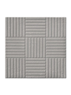 Mattone da marciapiede modello "Sigaretta" Grigio - Notaro Manufatti