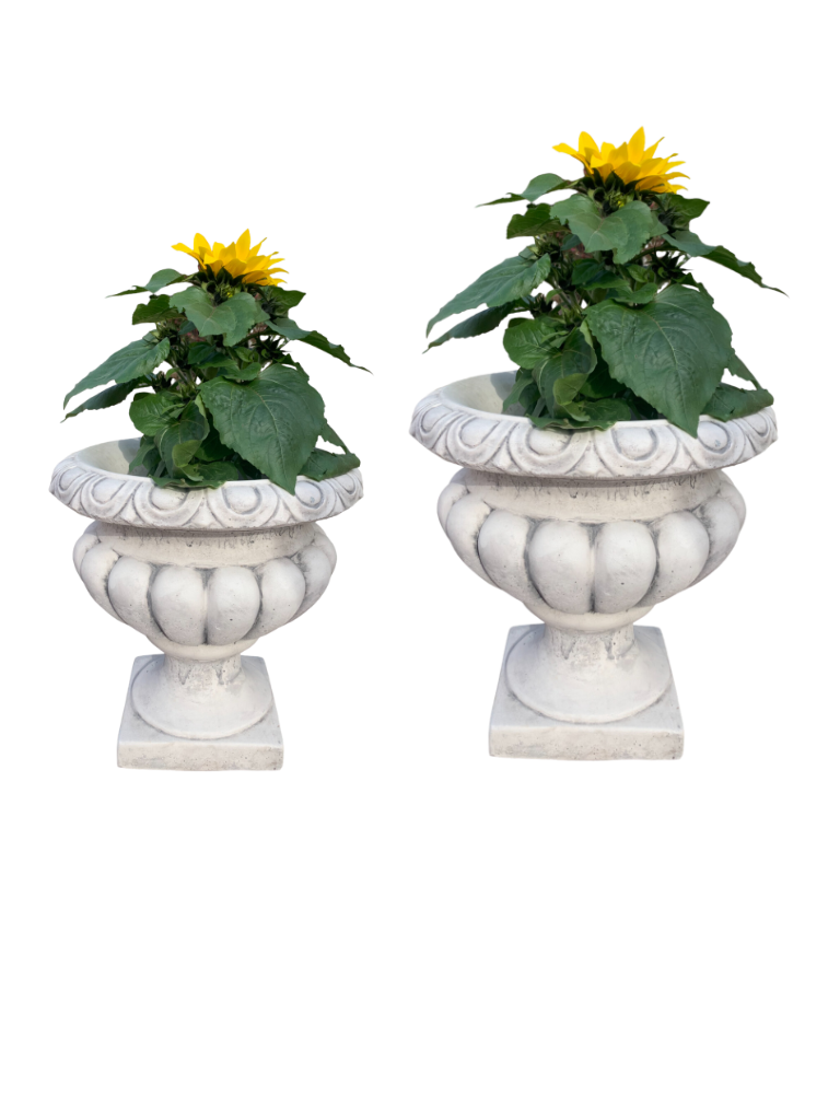 Vaso Ciano Anticato Beige - Notaro Manufatti