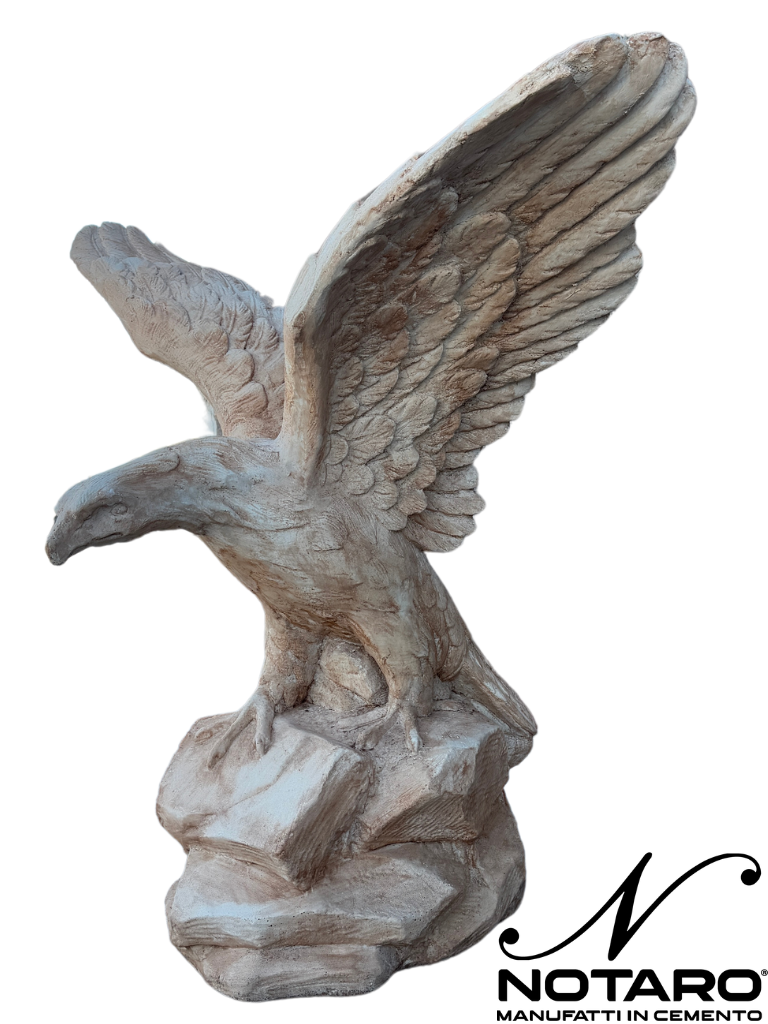 Aquila Gigante In Cemento - Notaro Manufatti