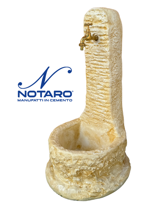Fontana a Colonna Elodie Anticata Gialla - Notaro Manufatti