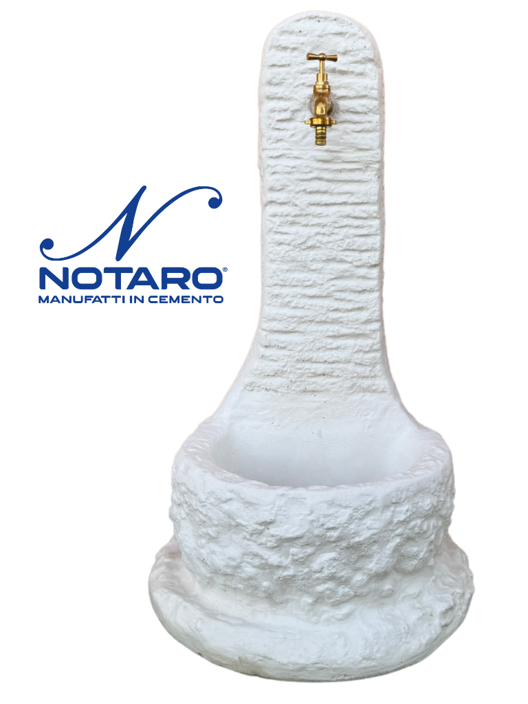 Fontana a Colonna Elodie Colore Bianco - Notaro Manufatti
