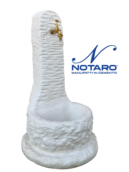 Fontana a Colonna Elodie Colore Bianco - Notaro Manufatti