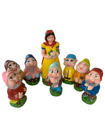 Biancaneve con Sette Nani Picherri - Notaro Manufatti