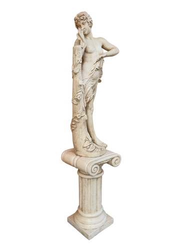 Statua ‘Flora’ in Cemento– La Dea della Natura - Notaro Manufatti