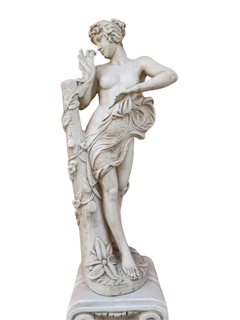 Statua ‘Flora’ in Cemento– La Dea della Natura - Notaro Manufatti