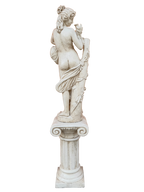 Statua ‘Flora’ in Cemento– La Dea della Natura - Notaro Manufatti