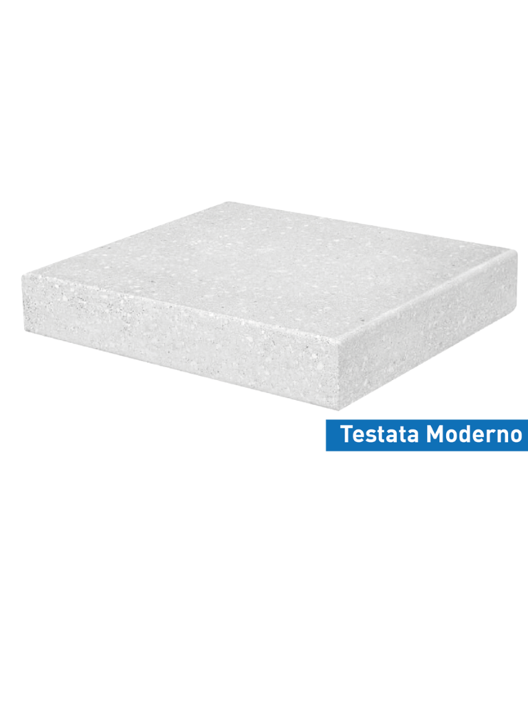 Testata Moderna per Coprimuro in Cemento Levigato – La Finitura Elegante per la Fine del Muro - Notaro Manufatti