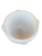 Vaso Bacco In Cemento - Bianco - Notaro Manufatti