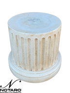 Base Aurea Tonda Gigante Anticata Beige - Notaro Manufatti