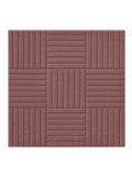 Mattone da marciapiede modello "Sigaretta" Rosso - Notaro Manufatti