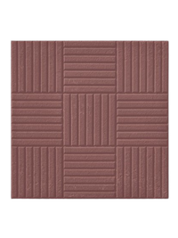 Mattone da marciapiede modello "Sigaretta" Rosso