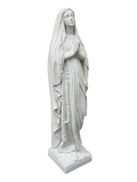 Madonna Lourdes 80 cm - Bianco
