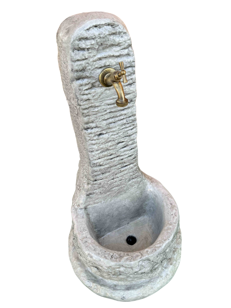 Fontana a Colonna Elodie Anticata Grigia - Notaro Manufatti