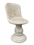 Sedia con Schienale Anticata Beige - Notaro Manufatti