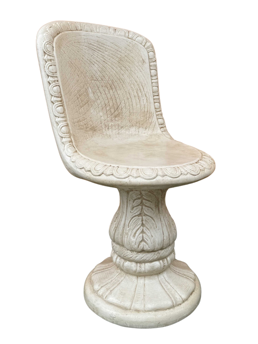 Sedia con Schienale Anticata Beige - Notaro Manufatti