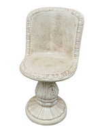 Sedia con Schienale Anticata Beige - Notaro Manufatti