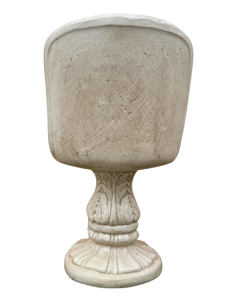 Sedia con Schienale Anticata Beige - Notaro Manufatti