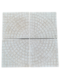 Set di 4 Mattoni per Ombrellone cm. 50x50 - Beige Anticato - Notaro Manufatti