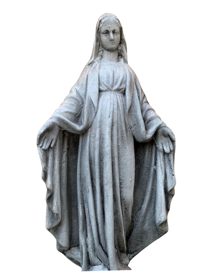 Madonna Immacolata Miracolosa in Cemento H40