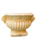 Vaso Fabio Anticato Giallo - Notaro Manufatti