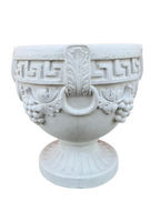 Vaso Bacco In Cemento - Bianco - Notaro Manufatti